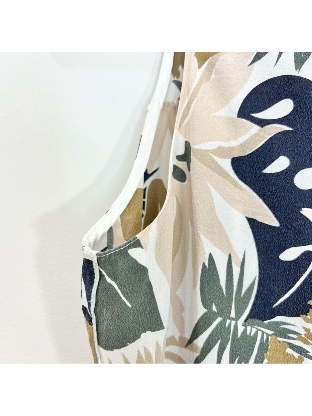Rag and Bone 100% silk crepe Patricia pastel pink floral print sleeveless top XS - Picture 11 of 17